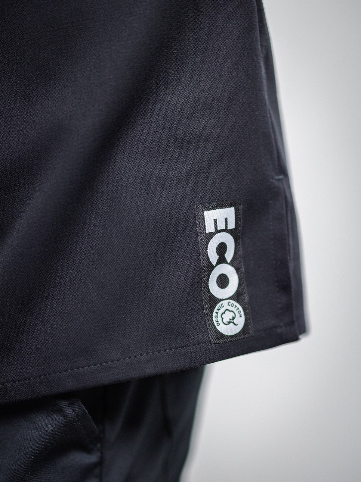 Veste de cuisine professionnelle pour homme, noire