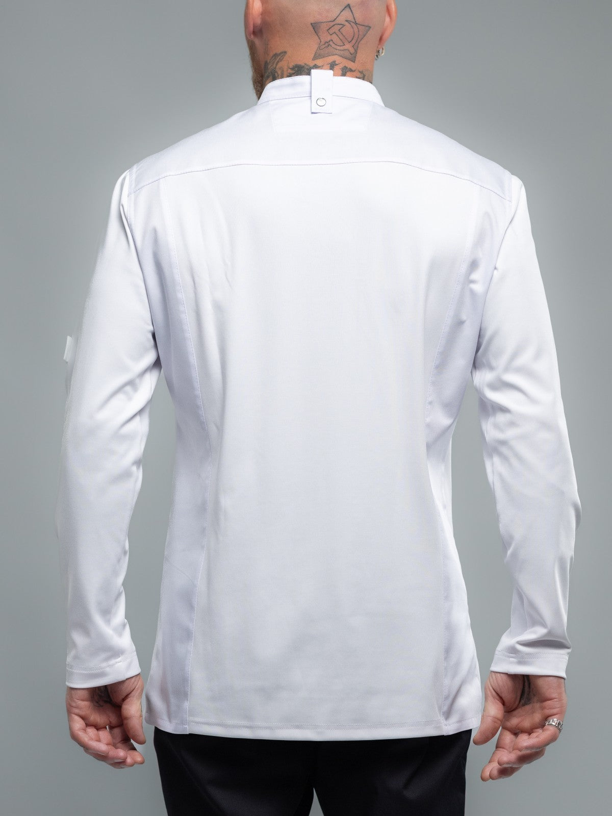 Veste de cuisine professionnelle pour homme à manches longues