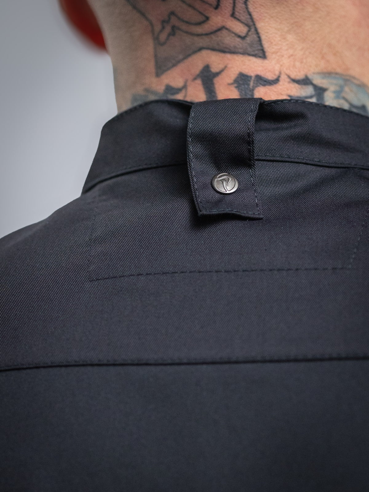 Veste de cuisine professionnelle pour homme, manches courtes